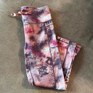 Reebok Capri Length Leggings with Side Pockets